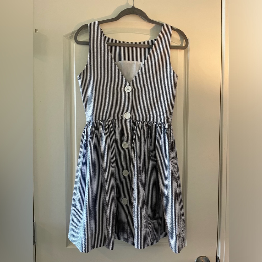 American Apparel | Seersucker Dress M